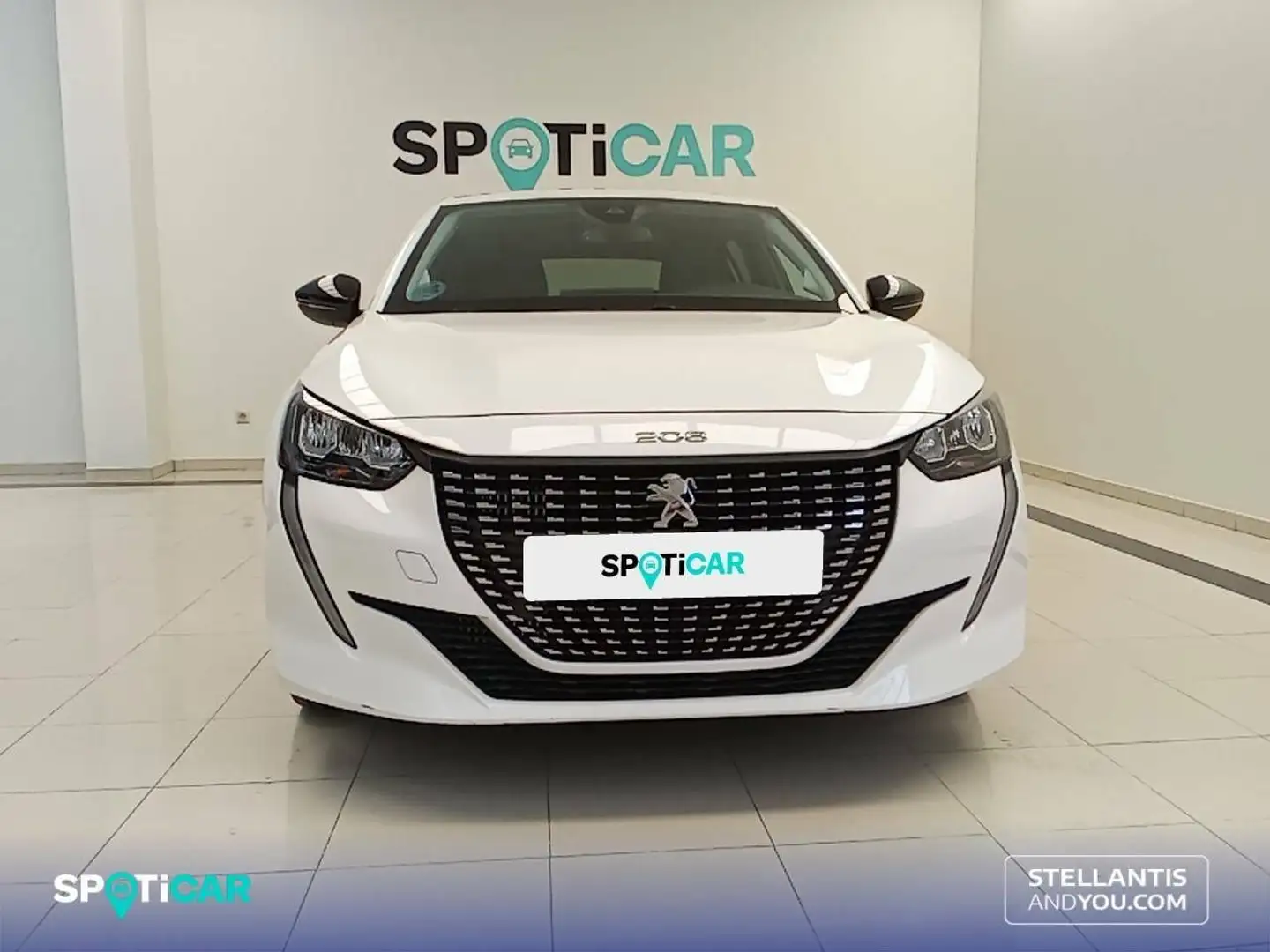 Peugeot 208 1.2 Puretech S&S Allure Pack EAT8 100 Blanc - 2