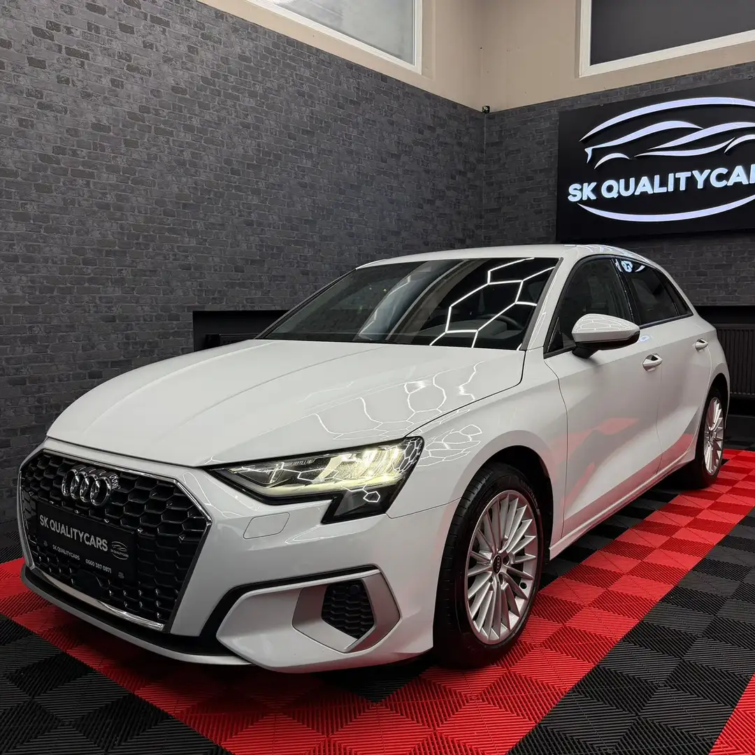 Audi A3 35 2.0 TDI advanced Weiß - 1