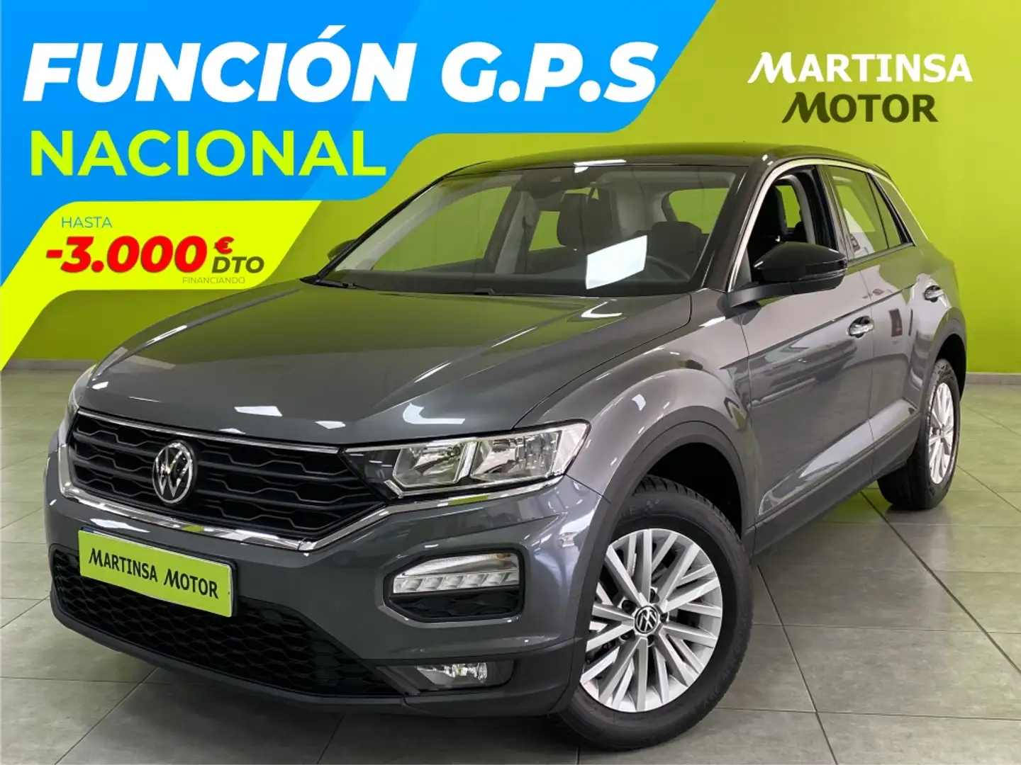 Volkswagen T-Roc 2.0TDI Edition 85kW Gris - 1