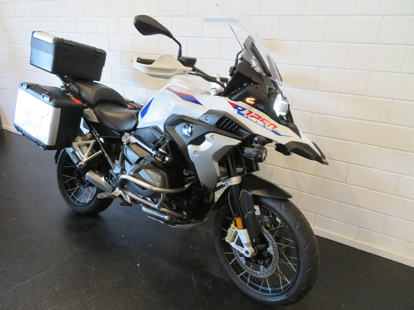 BMW R 1250 GS HP RALLY FULL! KOFFERS Blanc - 2