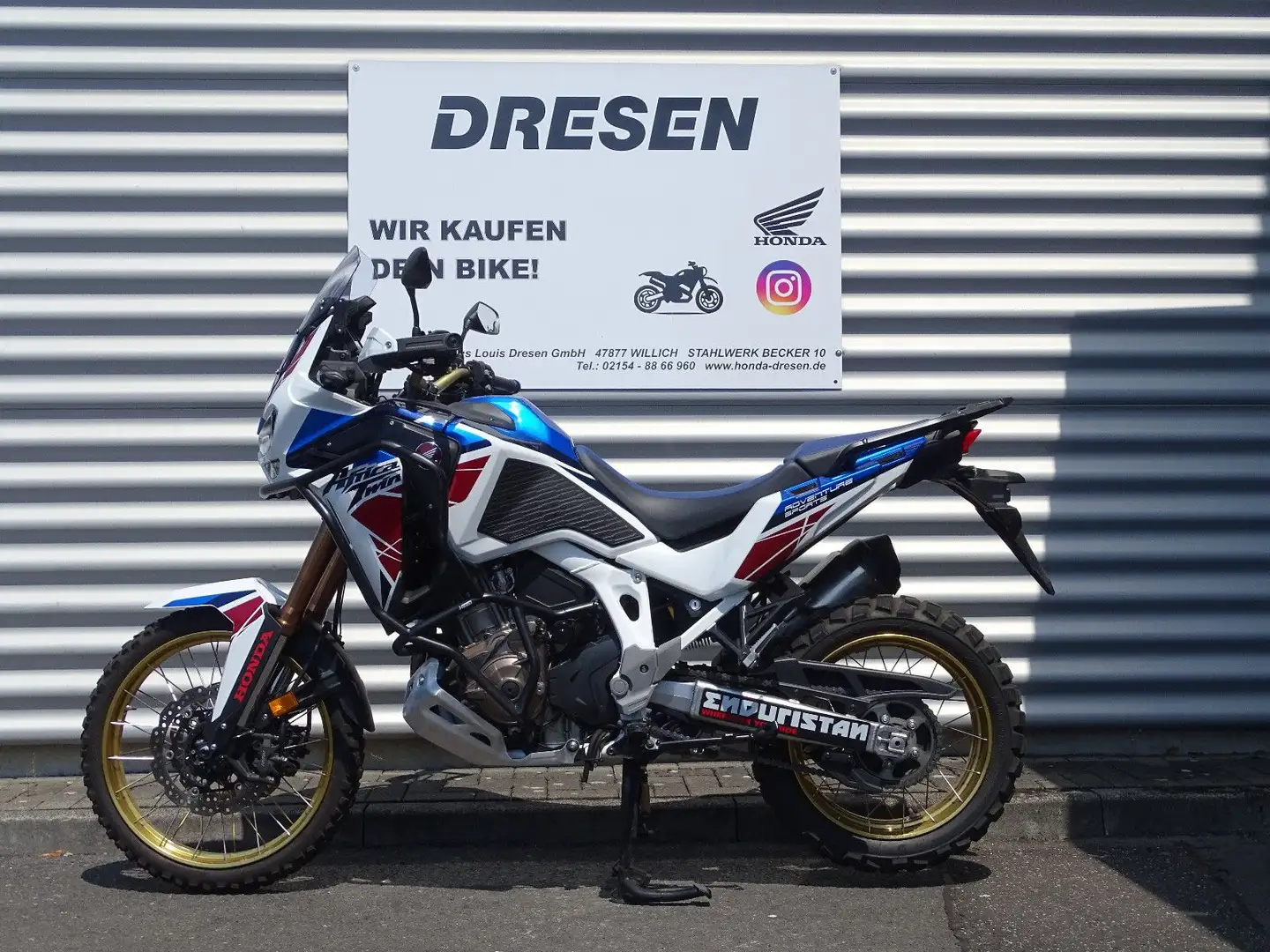 Honda CRF 1100 L Africa Twin EERA Adventure DCT Biały - 2
