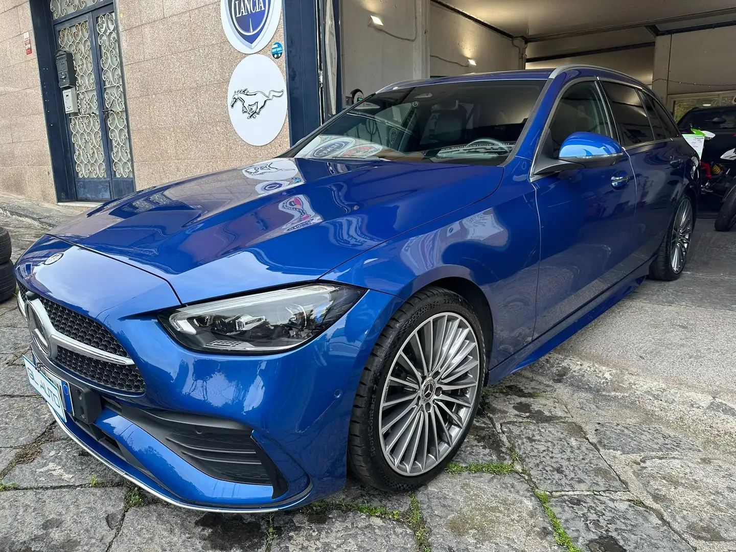 Mercedes-Benz C 220 Classe C-S206SW d mhev AMG LINE PREMIUM PLUS Blauw - 1