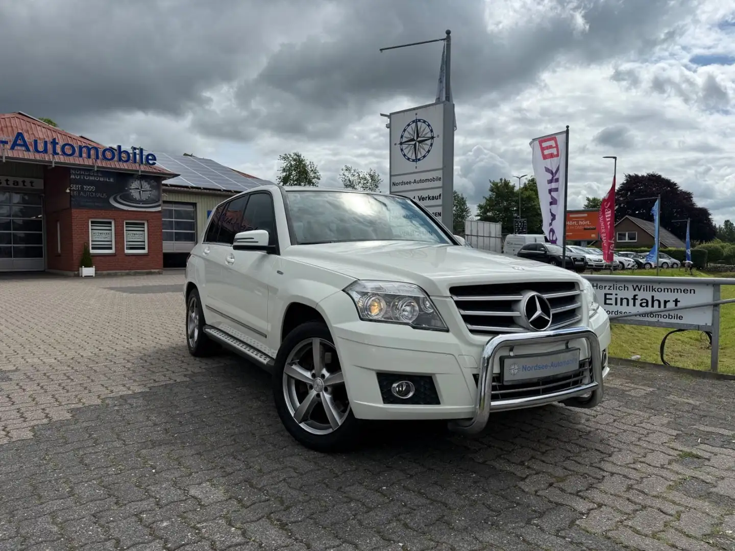 Mercedes-Benz GLK 220 CDI BlueEfficiency Leder Ahk Navi Blanc - 1