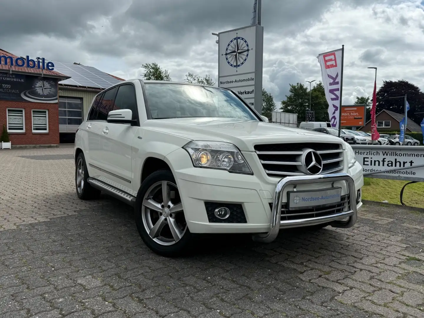 Mercedes-Benz GLK 220 CDI BlueEfficiency Leder Ahk Navi Blanc - 2