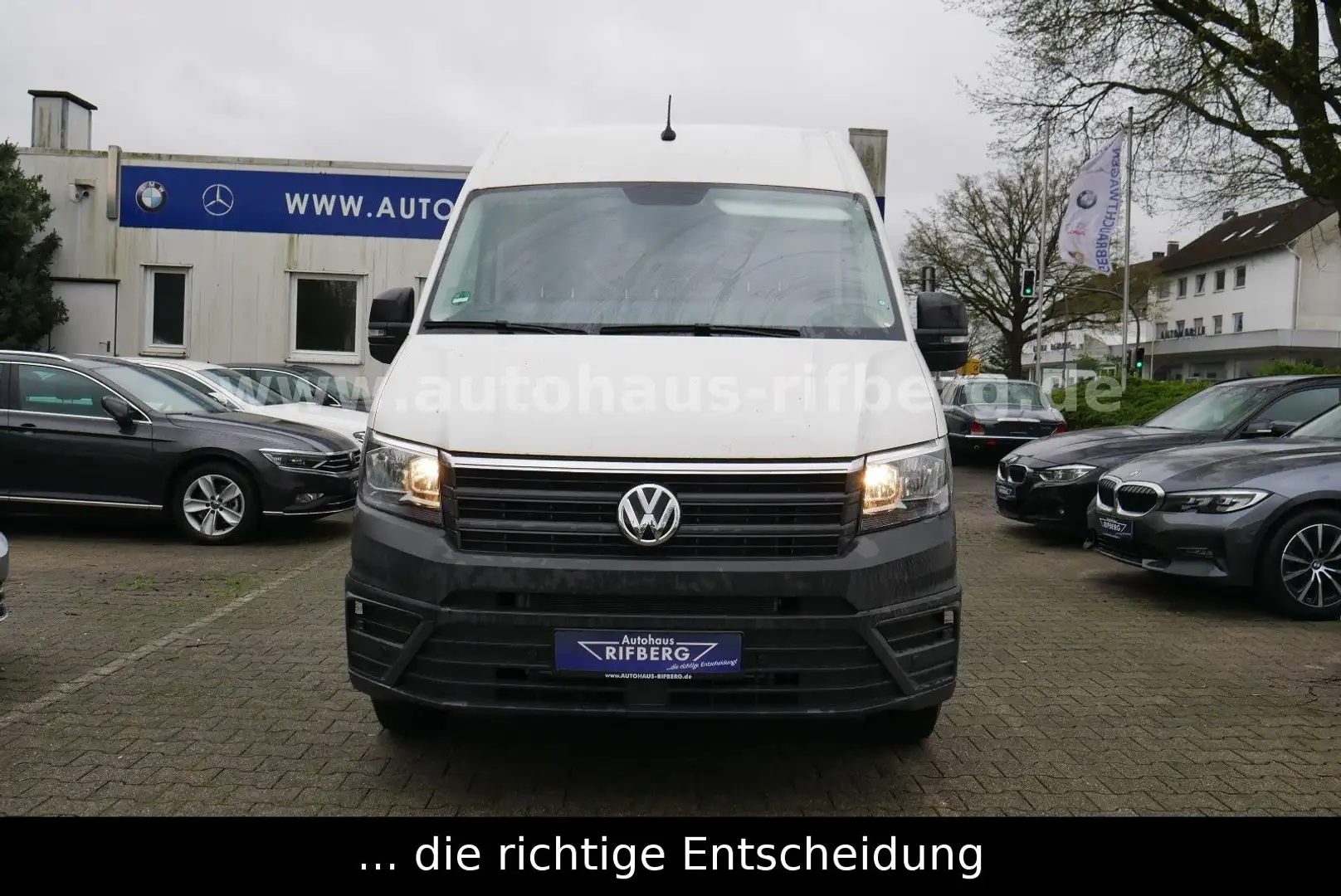 Volkswagen Crafter Kasten 35 lang Hochdach CarPlay/Kamera Weiß - 2