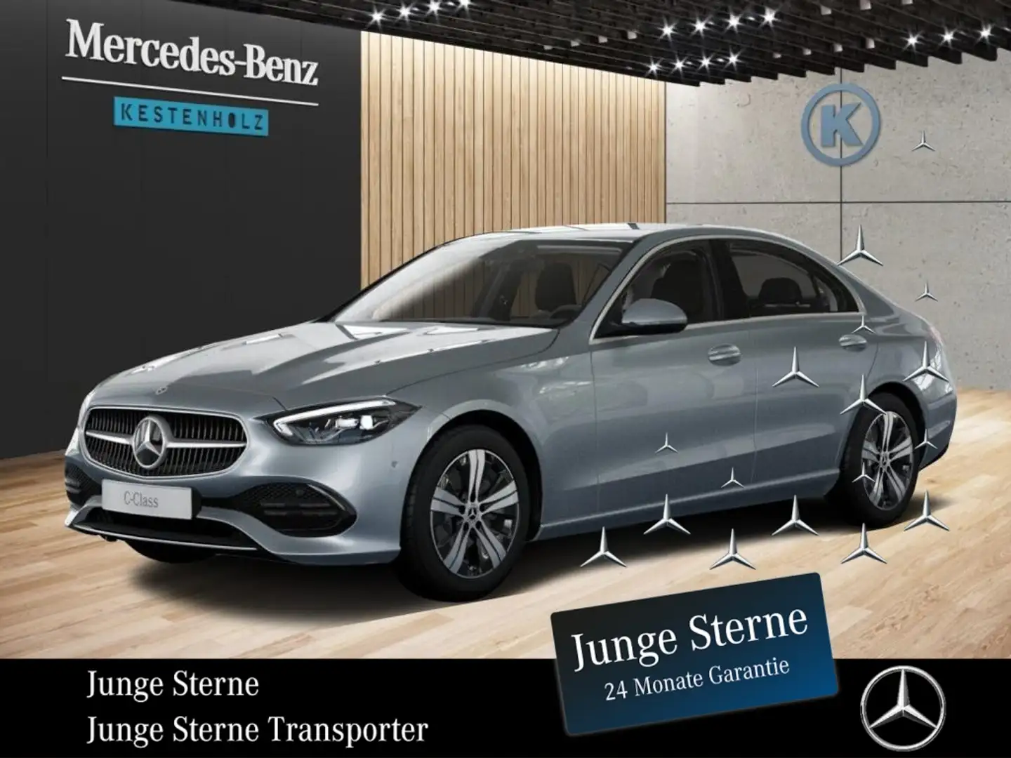 Mercedes-Benz C 180 *AVANTGARDE*KAMERA*NAVI*SHZ*LED*DAB* Stříbrná - 1