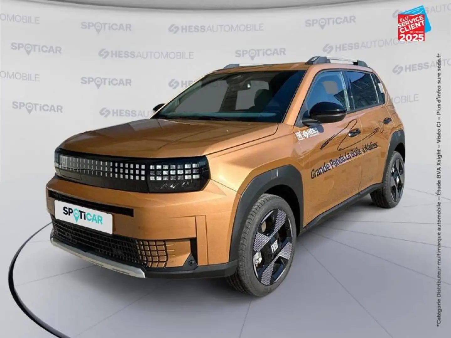 Fiat Grande Panda Electrique 113ch La Prima Bronze - 1