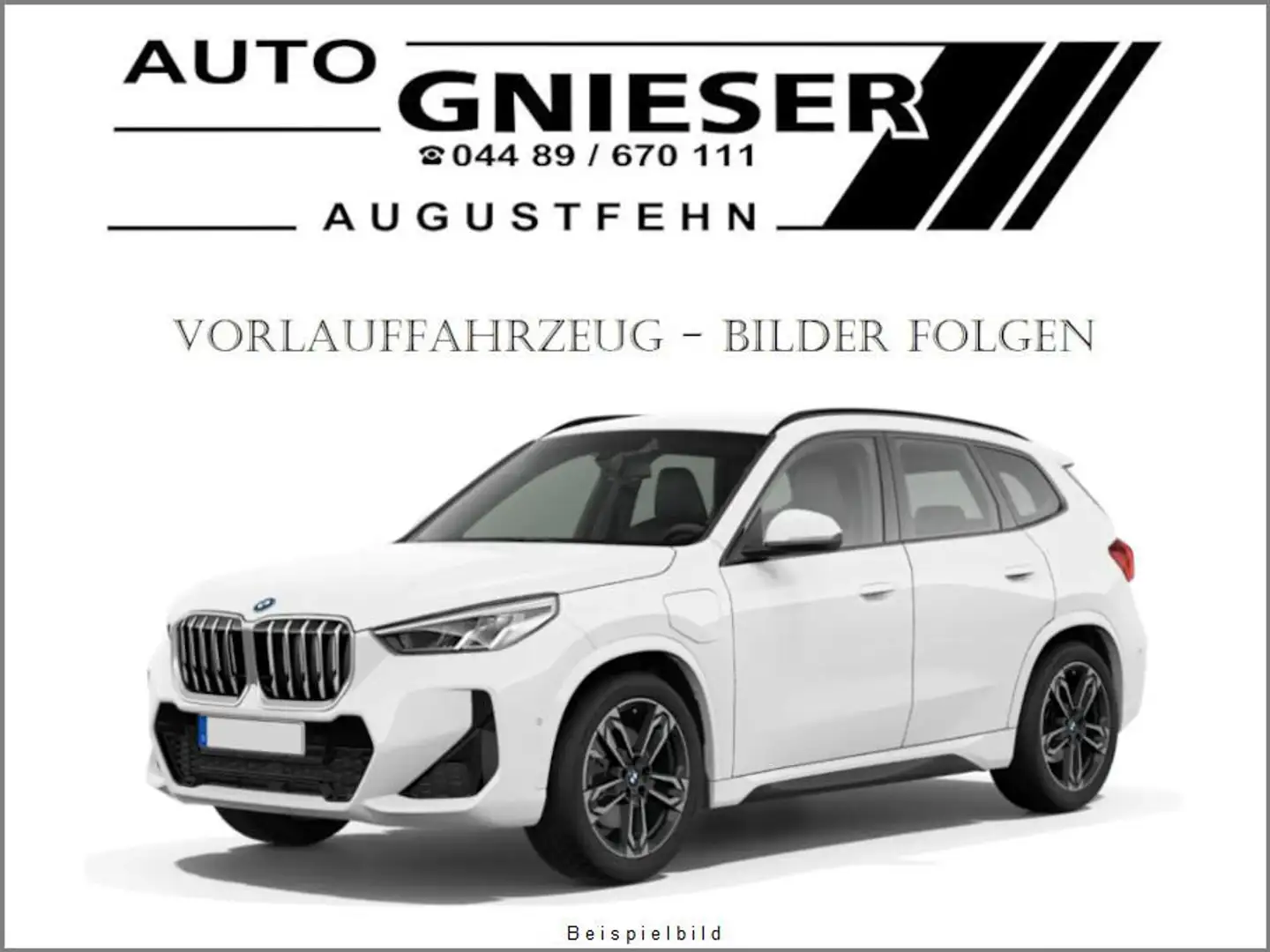 BMW X1 xDrive25e M Sport AHK/ACC/SHZ/LED/PANO/PDC/KAM ... Weiß - 1