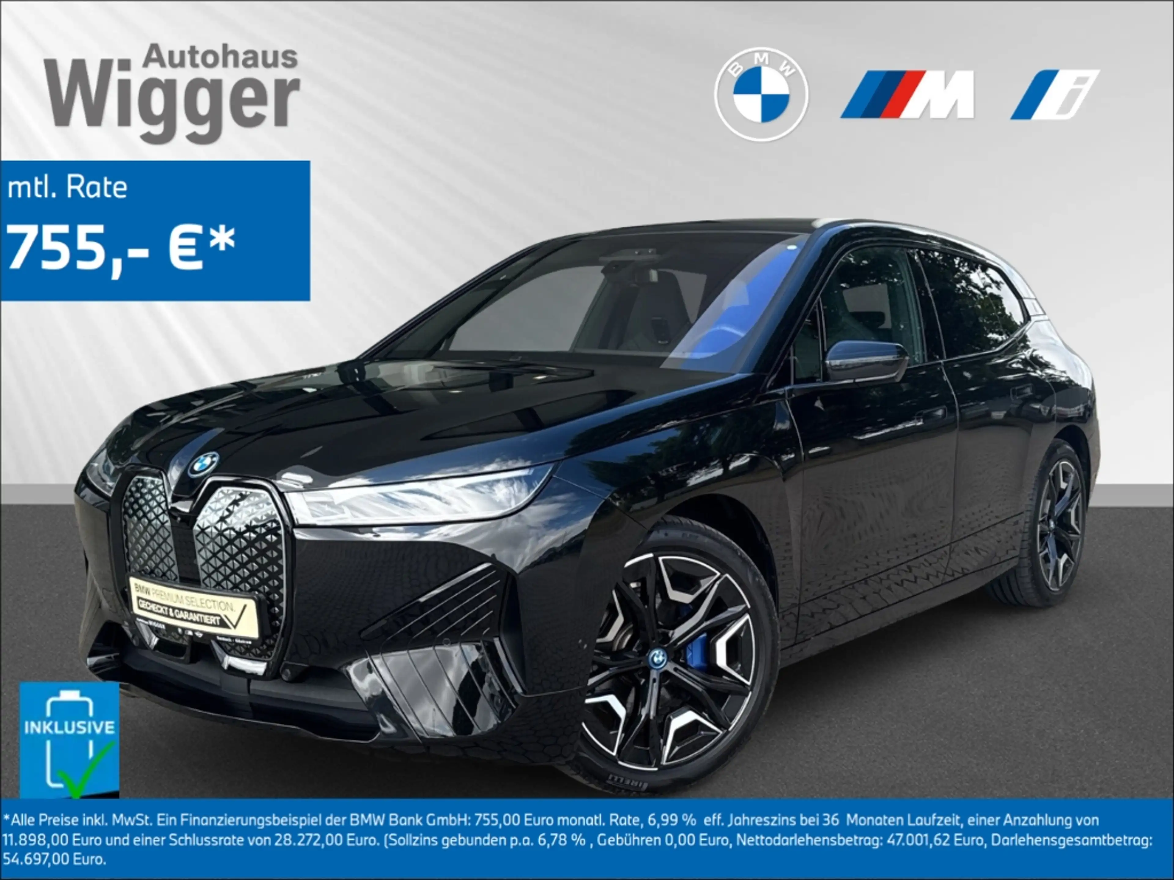 BMW iX 50 Sport/Laser/Panorama/Navi/Bowers & Wilkins