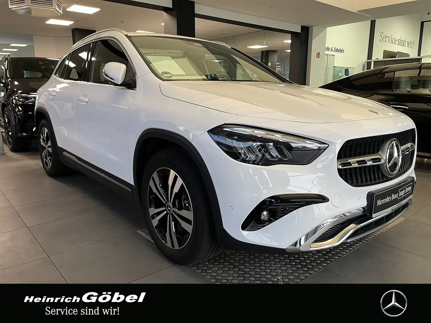 Mercedes-Benz GLA 220 4M PROGRESSIVE+AHK+TOTWINKEL+LED+KAMERA Weiß - 2