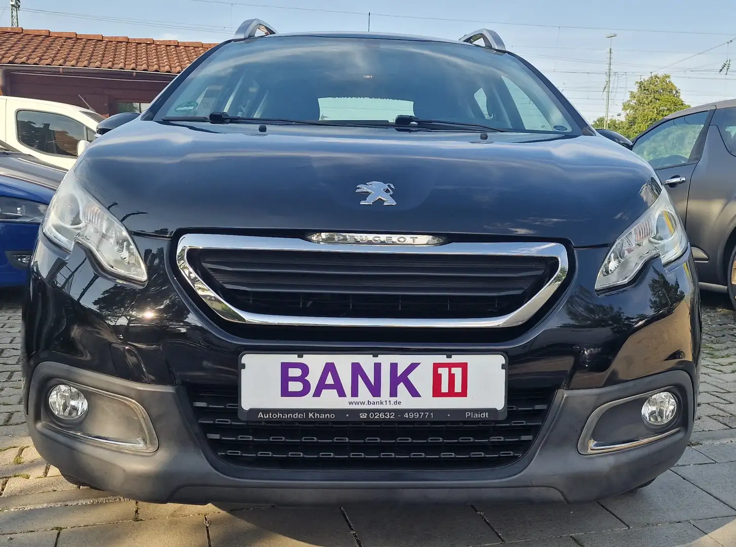 Peugeot 2008 Active. Garantie 12 Monate Service neu. Schwarz - 2