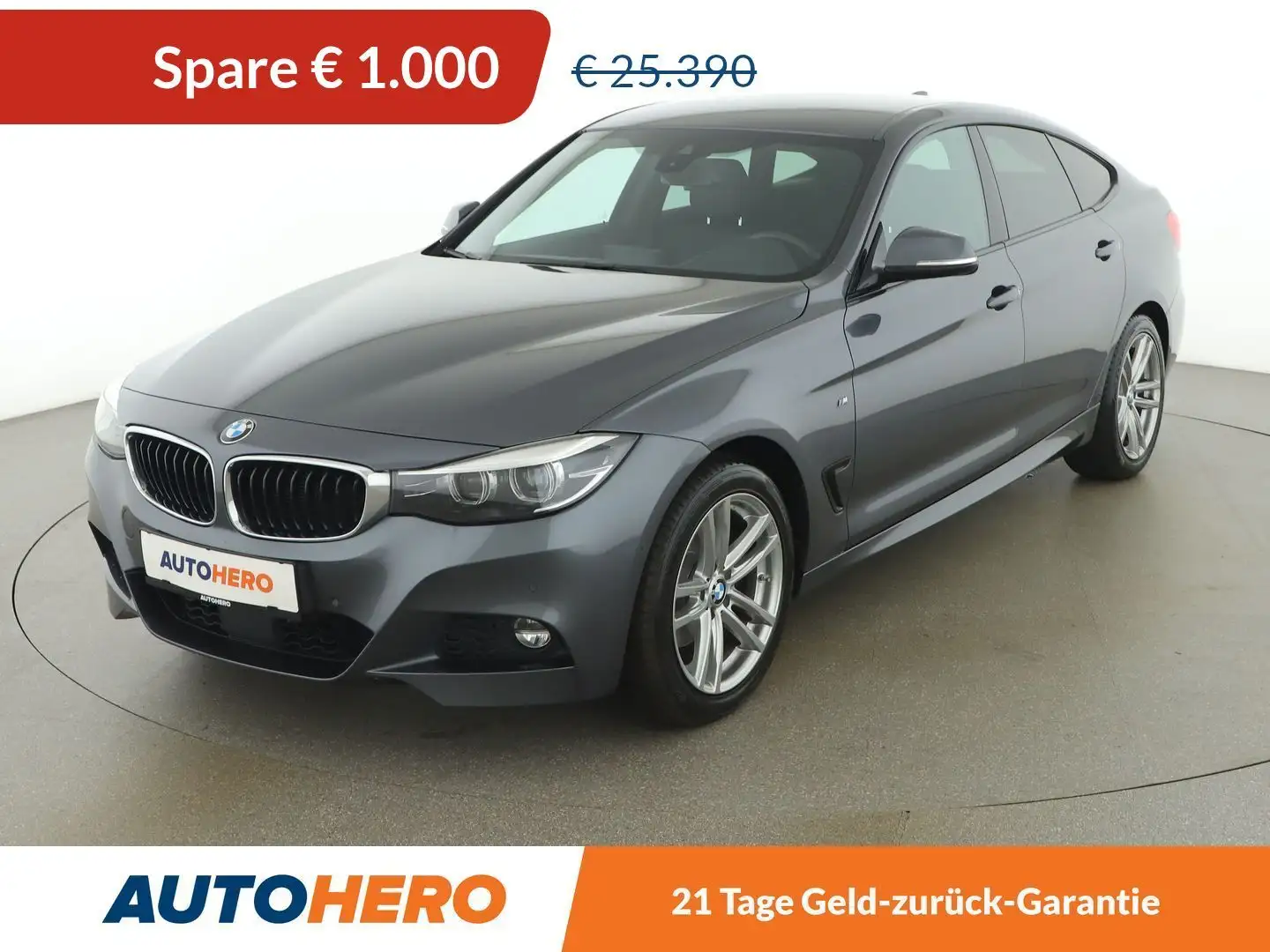 BMW 320 320d GT xDrive M Sport Grau - 1