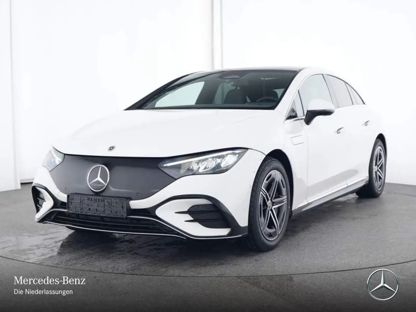 Mercedes-Benz EQE 300 AMG WideScreen Pano Distr. LED Kamera PTS Biały - 2