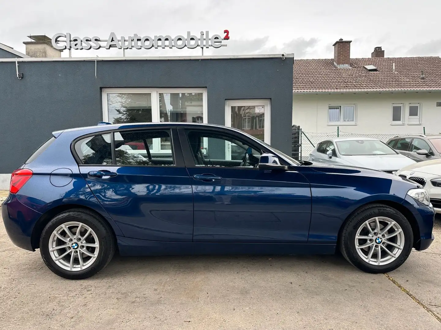 BMW 116 d Advantage Sitzheizung/Klima/PDC/ALU Blau - 2