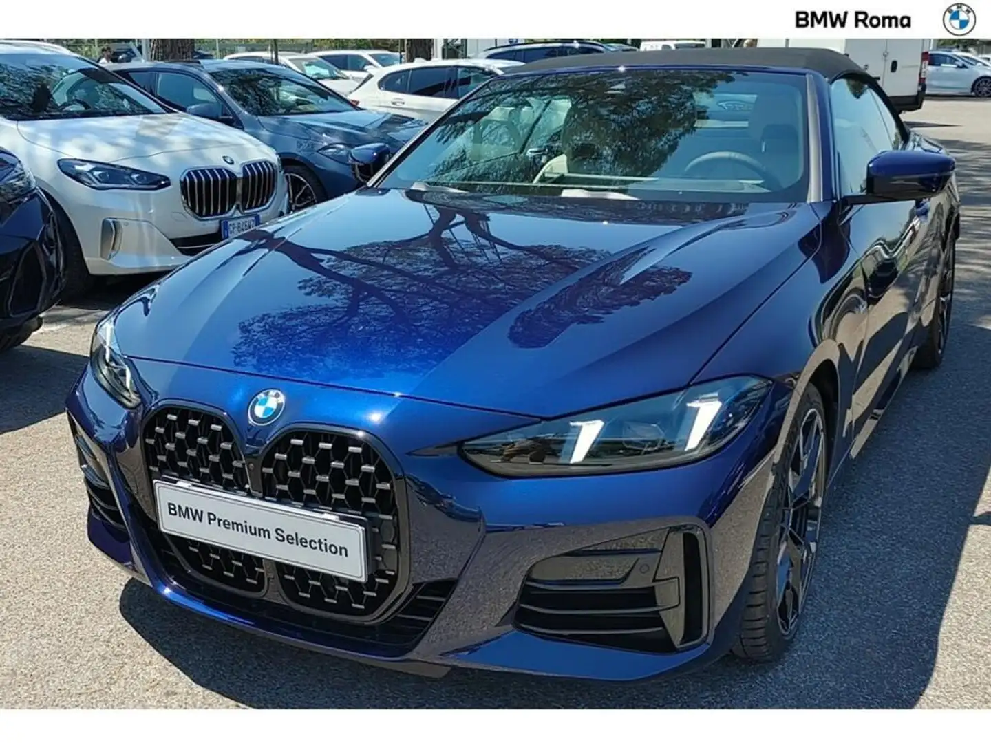 BMW 430 d Cabrio mhev 48V MSport auto Blu/Azzurro - 1