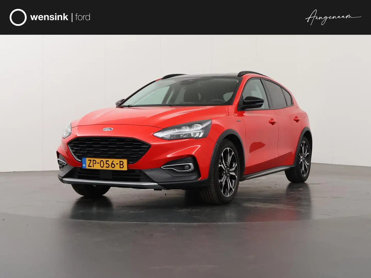Ford Focus 1.0 EcoBoost Active Business | Trekhaak | Panorama Rouge - 1
