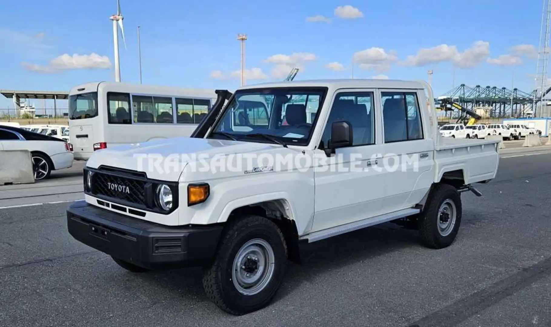Toyota Land Cruiser HZJ 79 Double cabin - EXPORT OUT EU TROPICAL VERSI Wit - 1