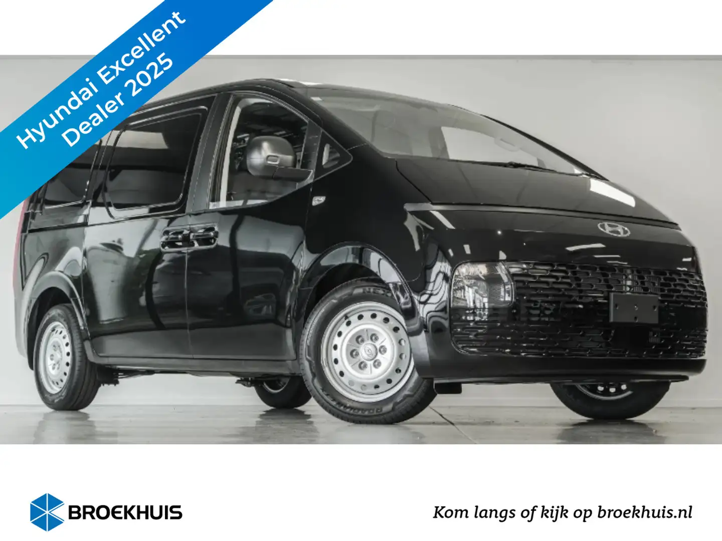 Hyundai STARIA 1.6 T-GDI HEV | € 9.226,- Voorraad Voordeel . Zwart - 1