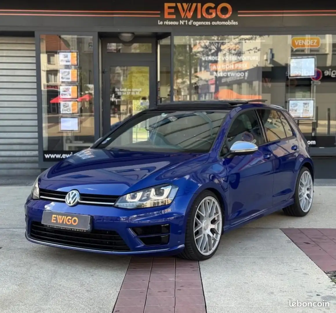 Volkswagen Golf 2.0 TSI 300CH BLUEMOTION R 4MOTION DSG Bleu - 1