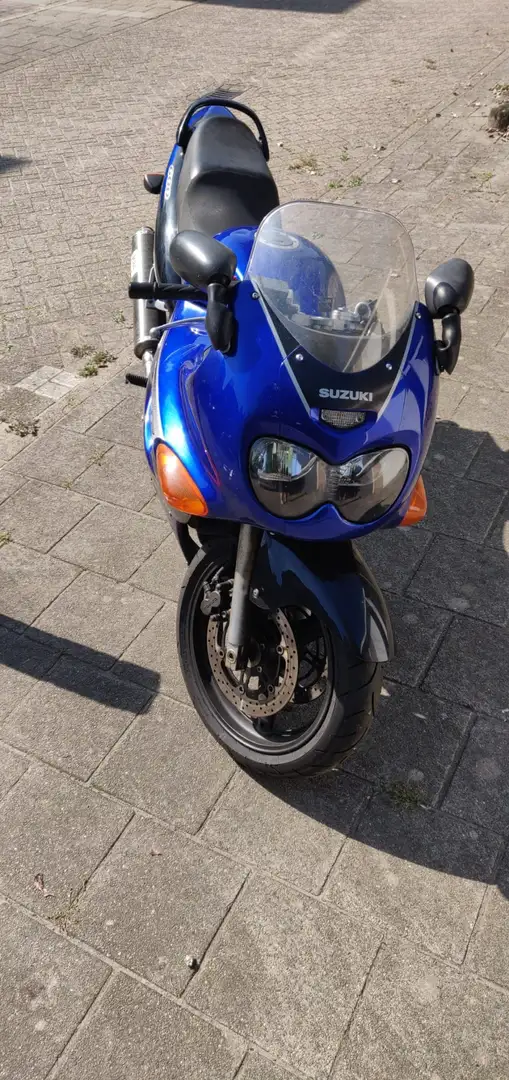 Suzuki GSX 600 Bleu - 2