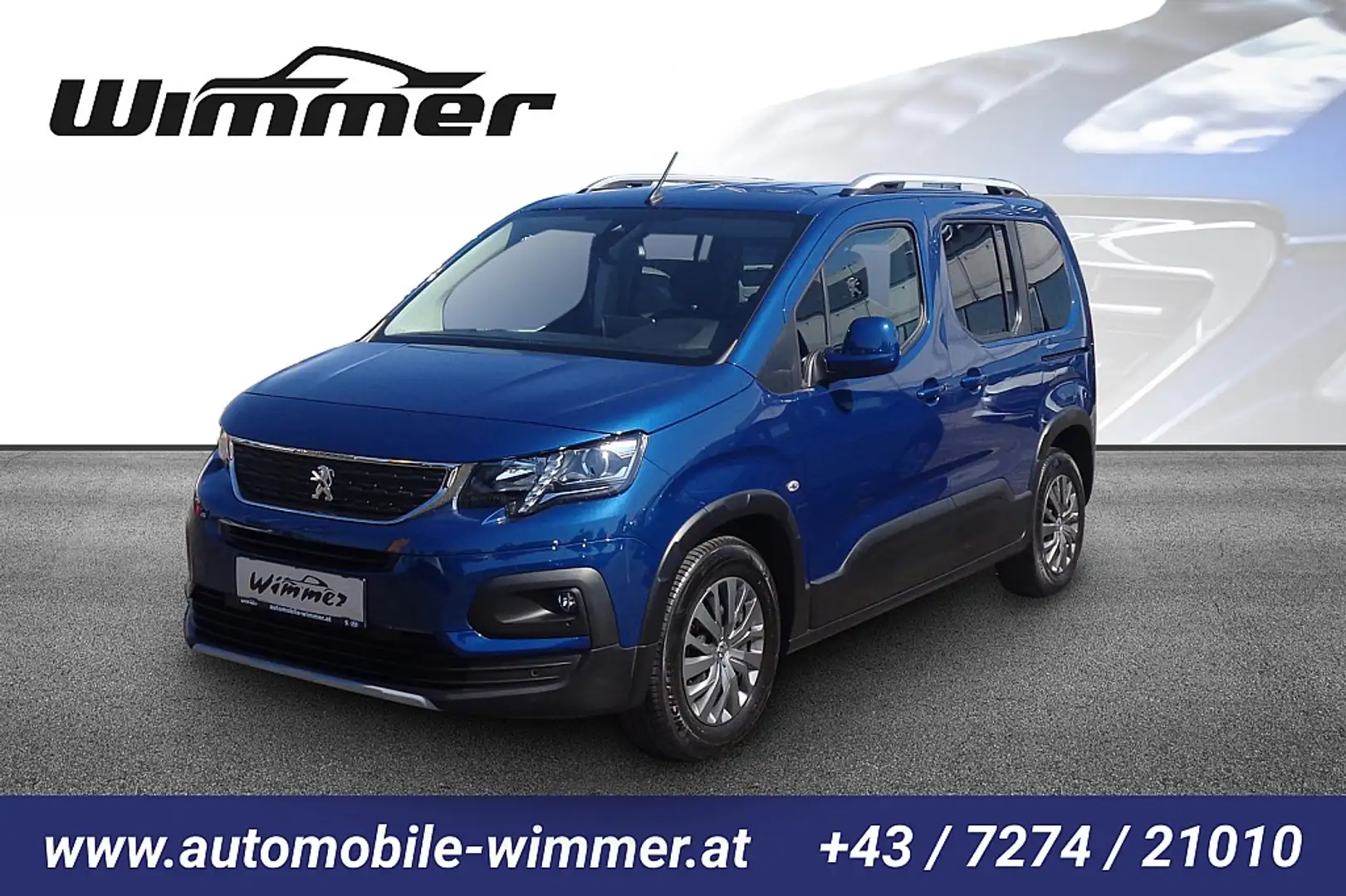 Peugeot Rifter 1,5 BlueHDI 100 S&S Active Blau - 1