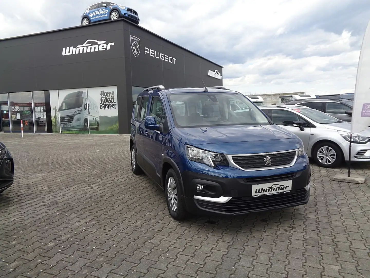 Peugeot Rifter 1,5 BlueHDI 100 S&S Active Blau - 2