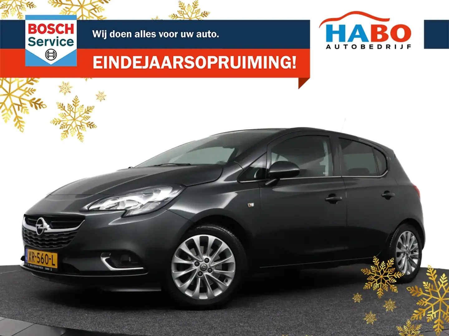 Opel Corsa 1.0 TURBO ONLINE EDTION 5DRS ECC/CRUISE/NAV/CAMERA Grijs - 1