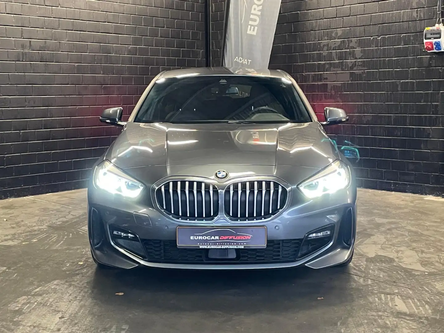 BMW 118 SERIE 1 118I M-SPORT AUTO 140CV Gris - 2