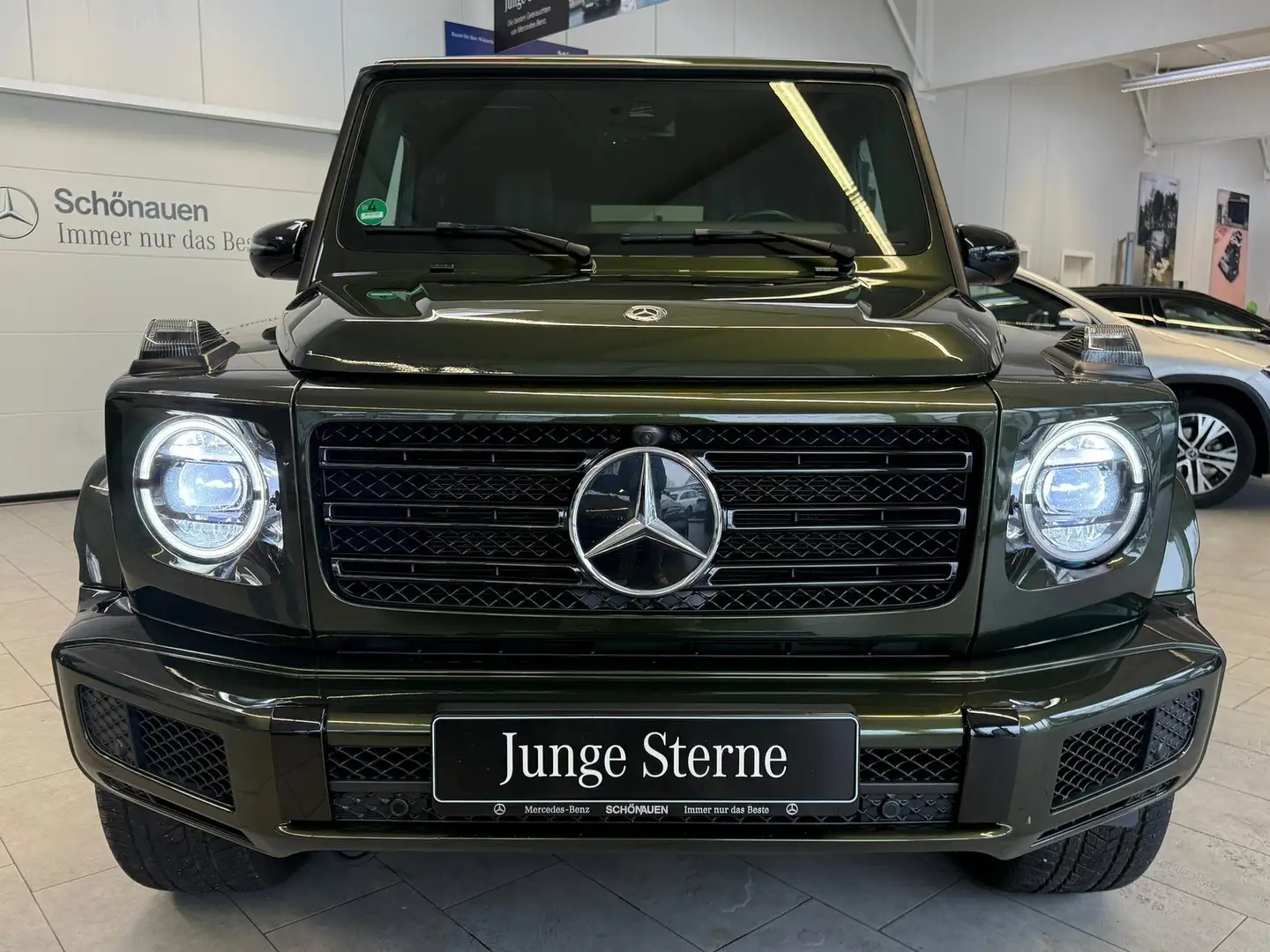 Mercedes-Benz G 400 d STRONGER THAN TIME AMG+MBEAM+STDHZ+CARBON zelena - 2