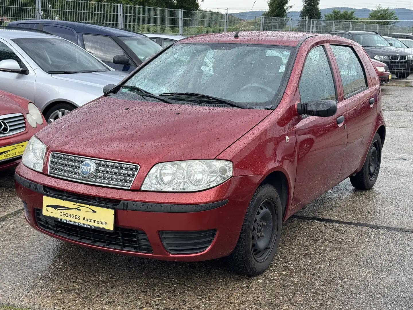 Fiat Punto 1.2 8V Natural Power Tüv bis sep 2026 Rot - 1