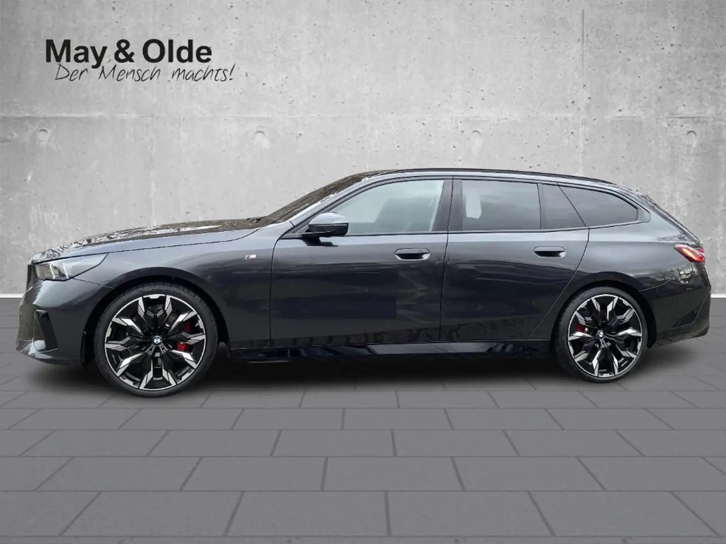 BMW 520 i M Sport Pro Iconic Glow HUD AHK Pano B&W ACC Grau - 2