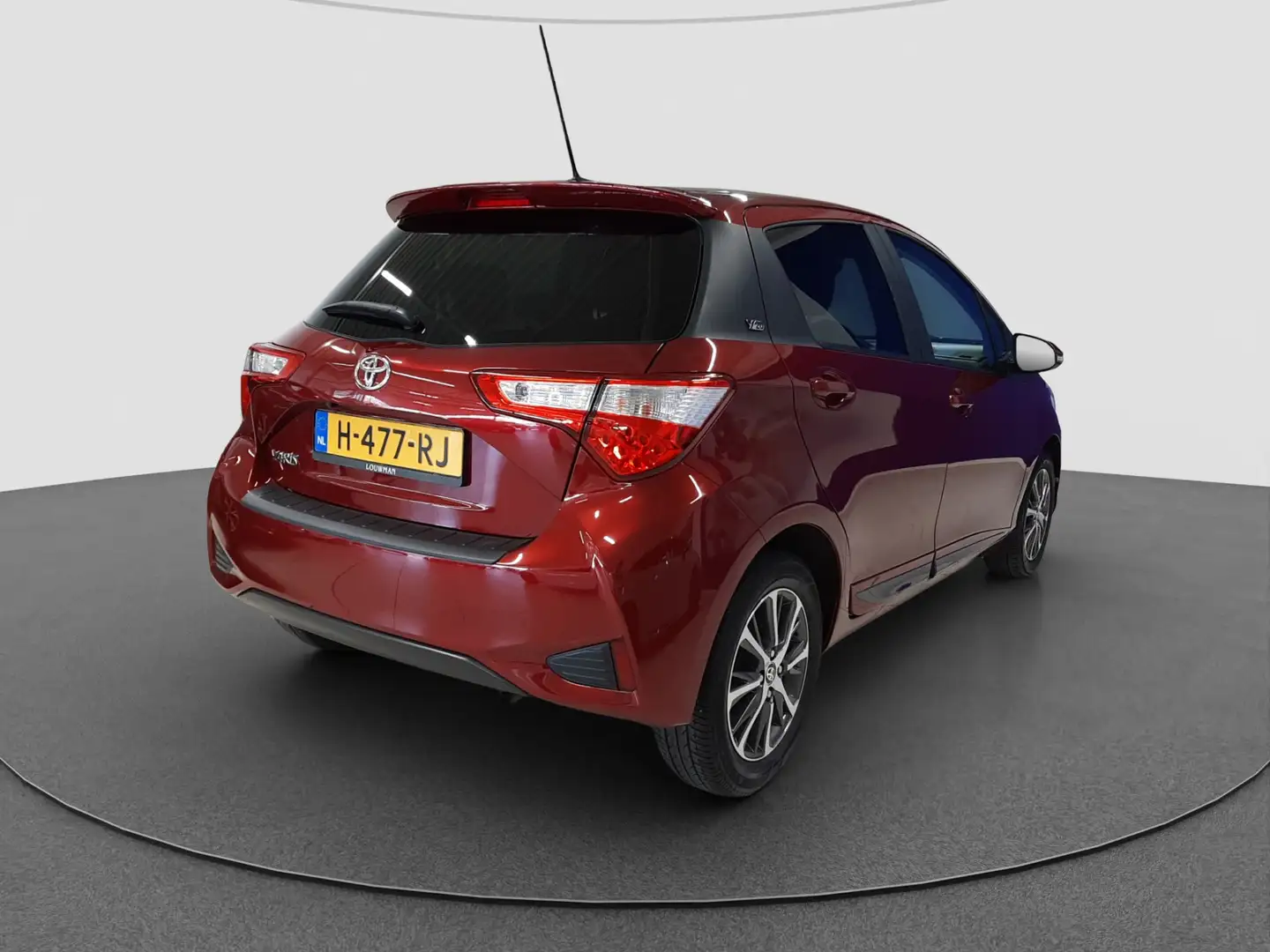 Toyota Yaris 1.0 VVT-i Y20 | Navigatie | Camera | LM Velgen | Rouge - 2