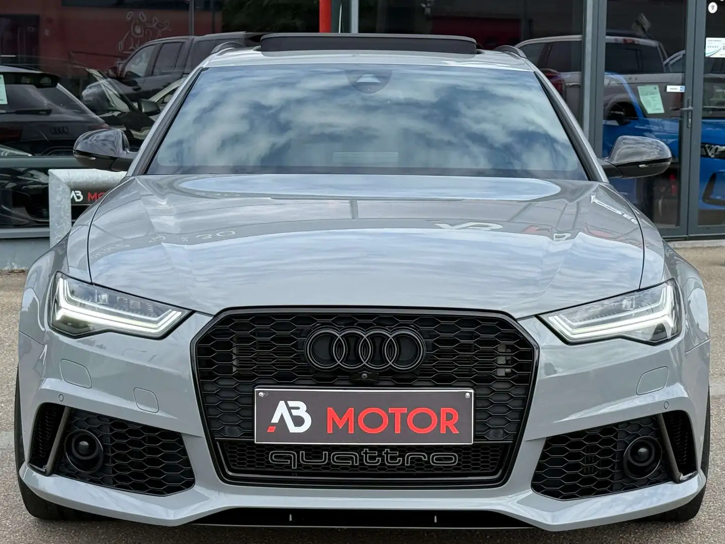 Audi RS6 4.0 V8 PERFROMANCE 605CV PANO ACC CAM360 AKRAPOVIC Grau - 2
