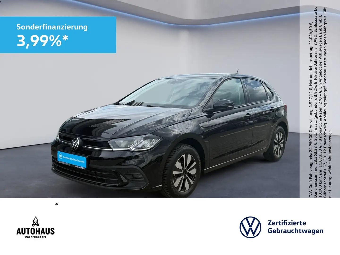 Volkswagen Polo Goal 1.0 TSI DSG ACC AHK KAMERA LED NAV SHZ Nero - 1