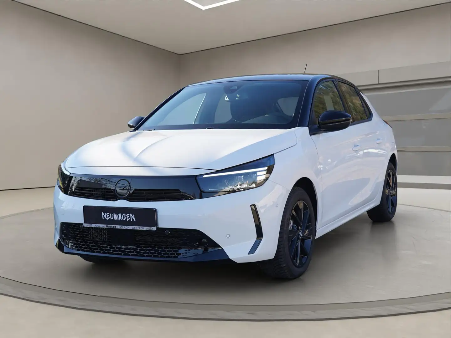 Opel Corsa GS Facelift 1.2 MHEV+Tempomat+Kamera+PDC+ Weiß - 1