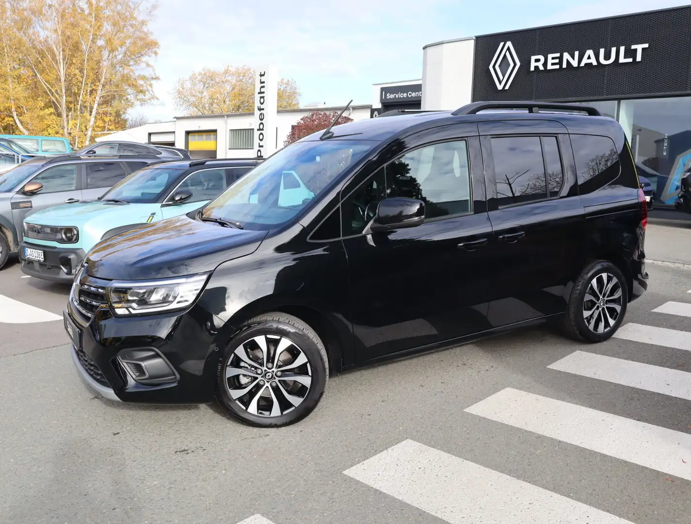 Renault Kangoo 1.3 TCe 130 Techno EDC Automatik! Schwarz - 2