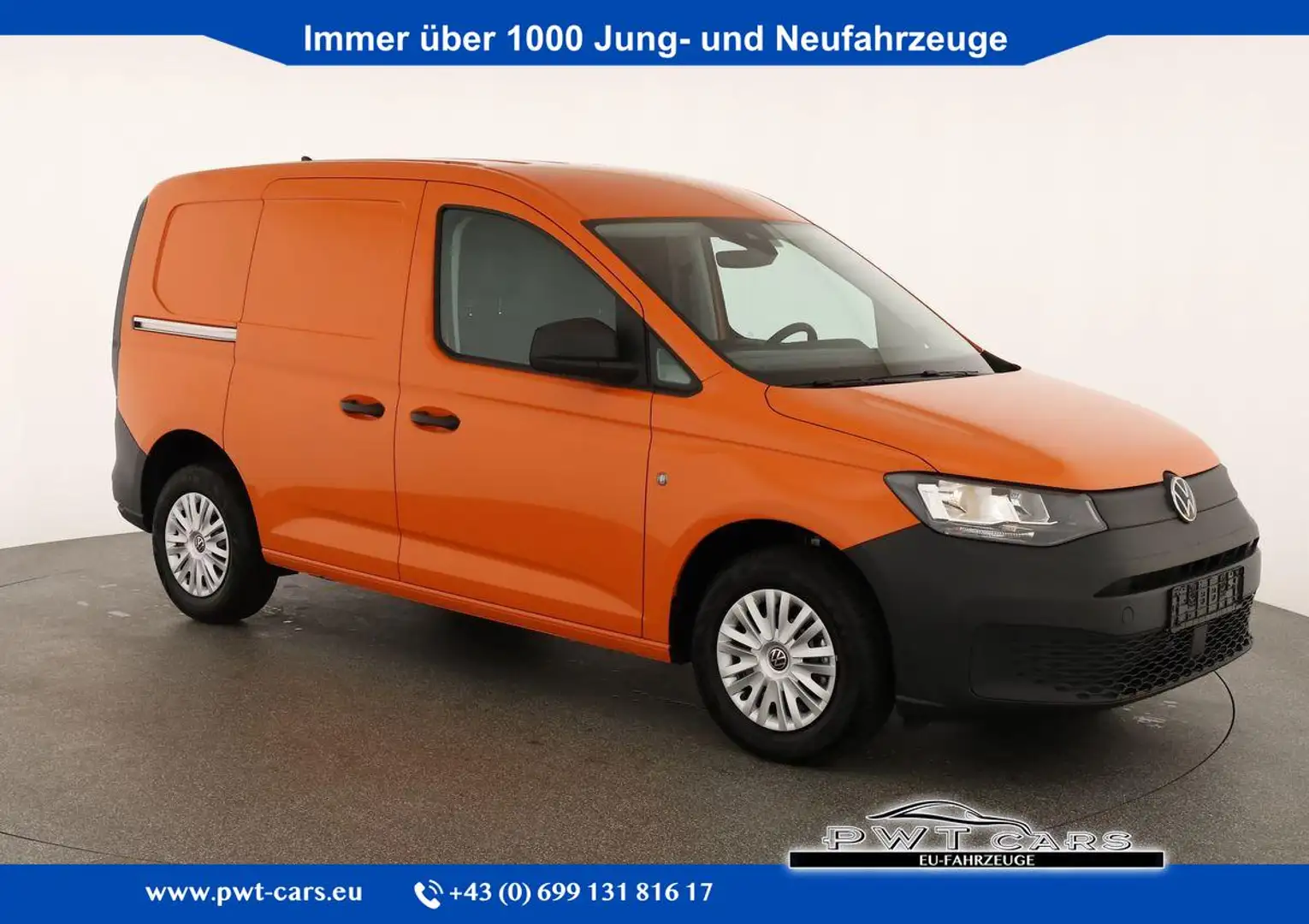 Volkswagen Caddy Cargo Basis 2.0 TDI, Tempomat, AppConnect 75 kW... Orange - 1