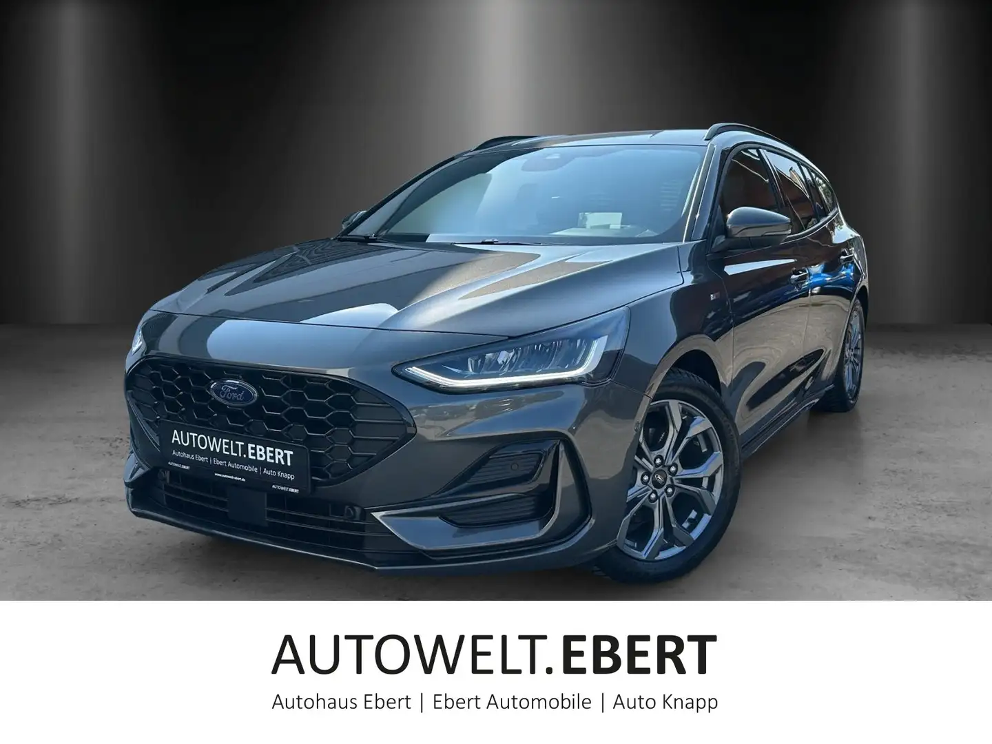 Ford Focus 1.0 ST-Line X Aut./LED/ACC/AHK/KAMERA/HUD/ Gris - 1