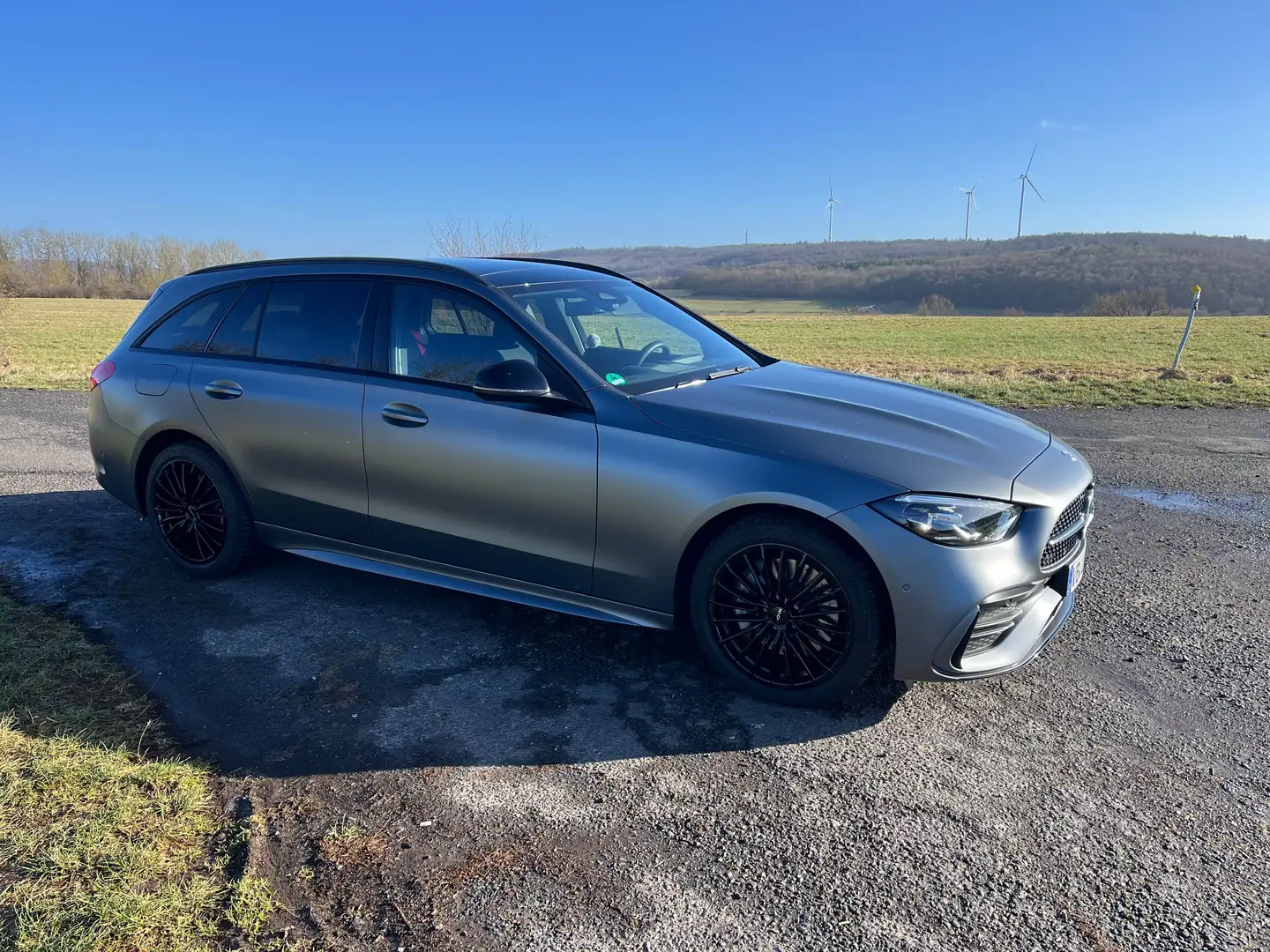 Mercedes-Benz C 300 C-Klasse T-Modell Plug-in Hybrid e T 9G-TRONIC AMG Grau - 2