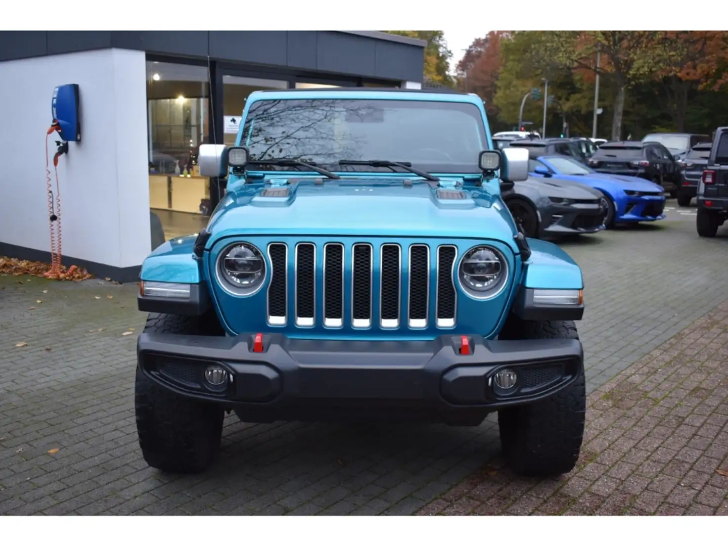 Jeep Wrangler Sahara 2.2 CRDi - Umbau - Sky-One-Touch Blue - 2