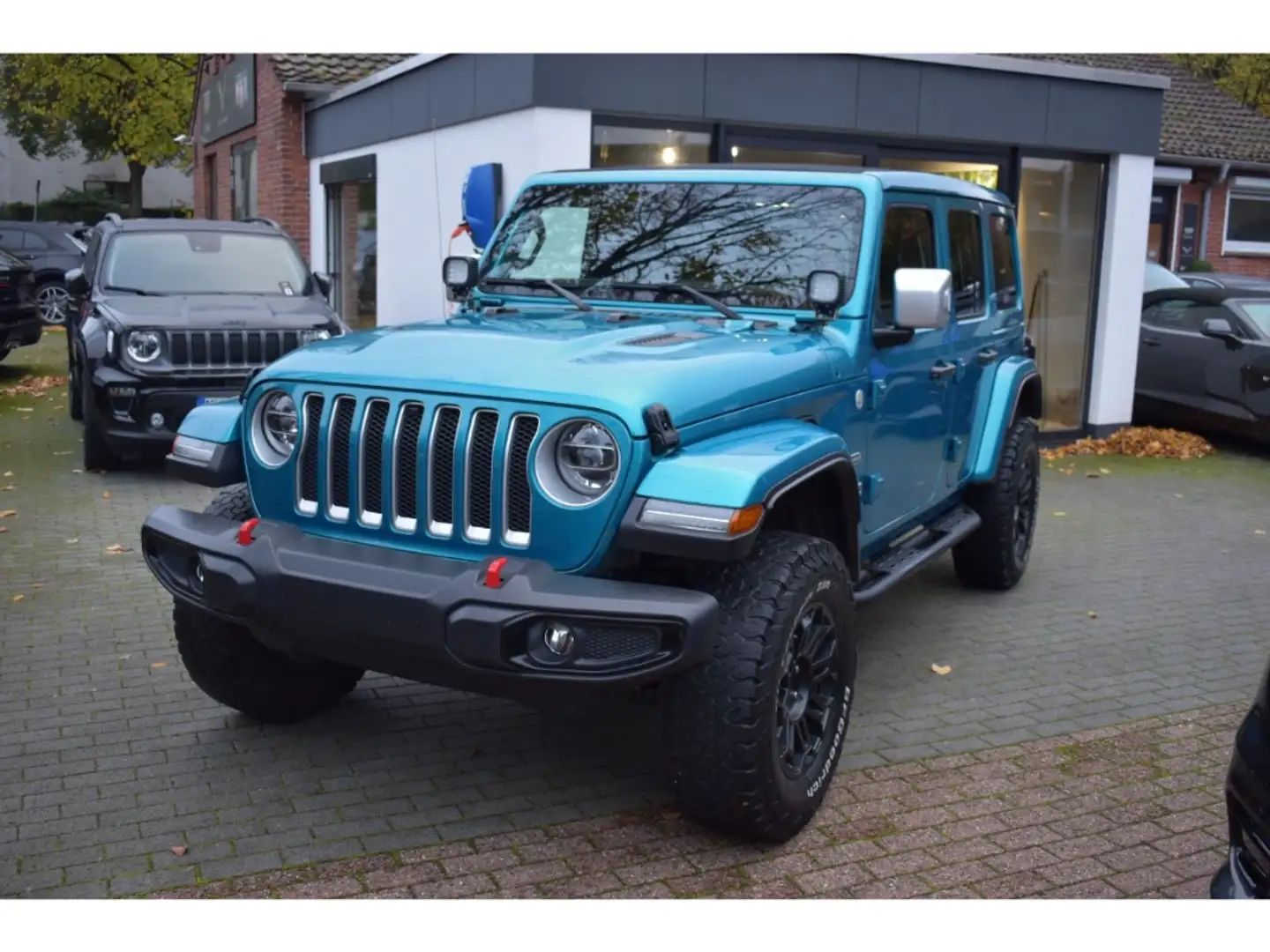 Jeep Wrangler Sahara 2.2 CRDi - Umbau - Sky-One-Touch Blue - 1