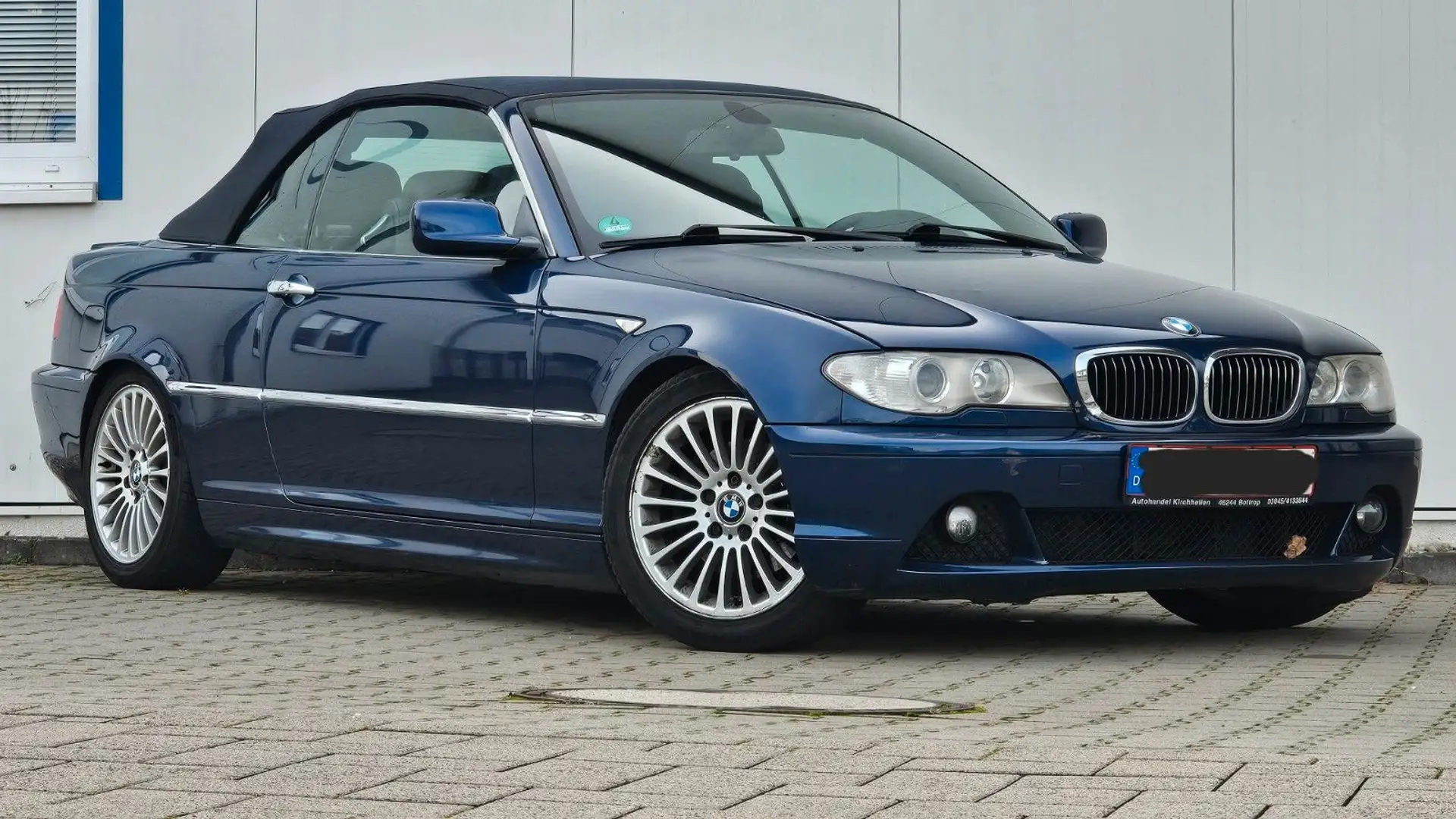 BMW 325 Ci Cabrio Leder Navi Xenon Shzg Klima Blau - 1