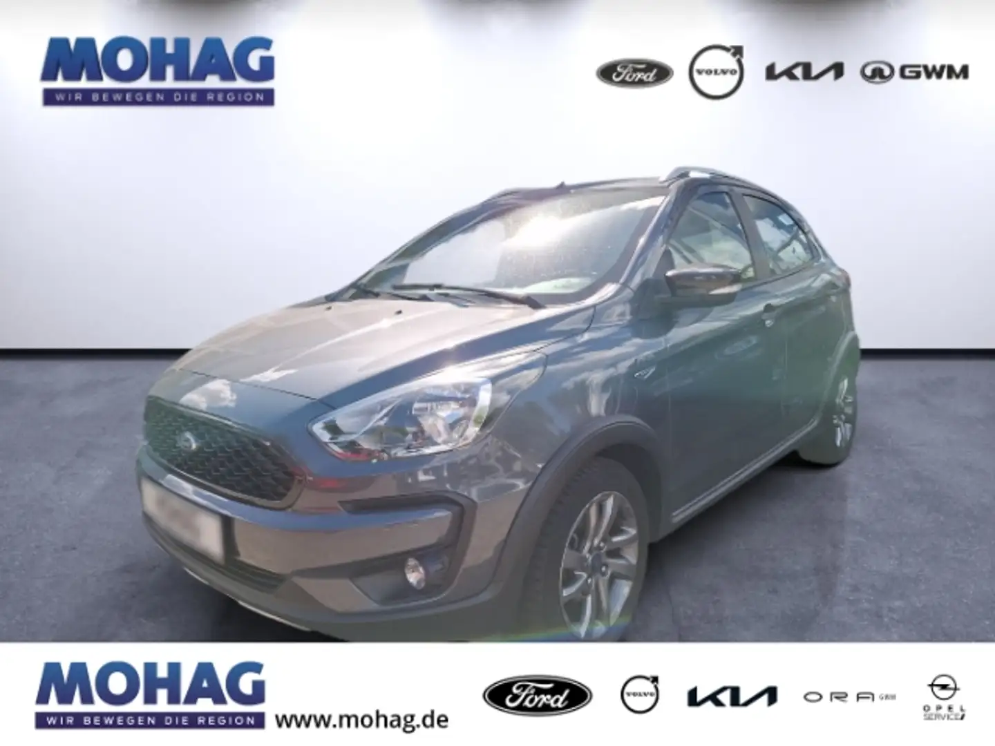 Ford Ka/Ka+ 1.2 Ti-VCT EU6d-T + Active Radio Alufelgen Bluetoo Grijs - 1