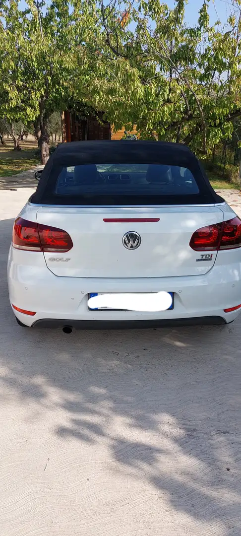 Volkswagen Golf Cabriolet Beyaz - 2