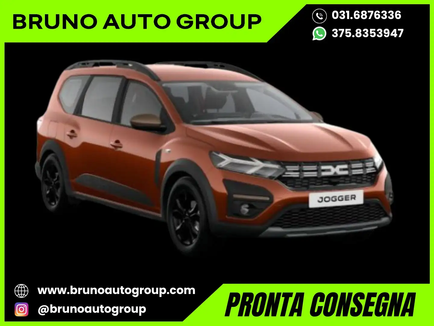 Dacia Jogger 1.6 Extreme Hybrid 140 5p. MY24-CAMBIO AUTOMATICO Arancione - 1