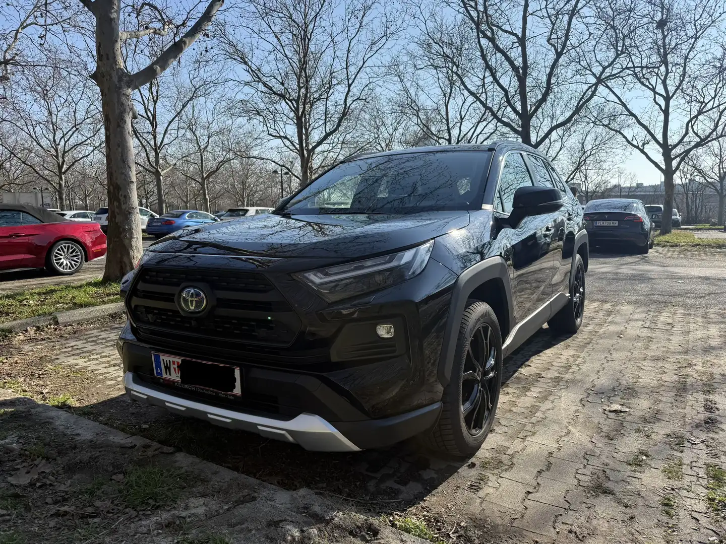 Toyota RAV 4 RAV4 2,5 Hybrid Adventure AWD Adventure Schwarz - 1