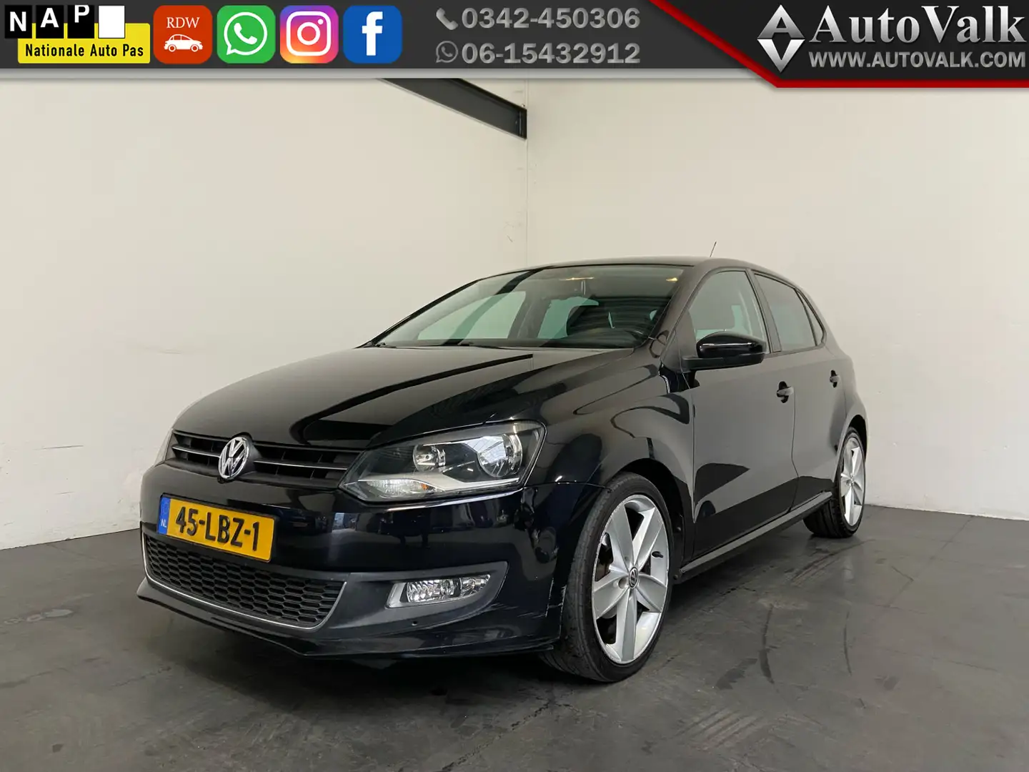 Volkswagen Polo 1.4-16V Highline Černá - 1