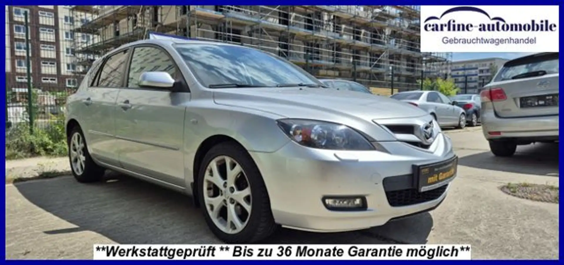 Mazda 3 1.6 Sport Active+ Leder Xenon 17" PDC GARANTIE Argento - 2