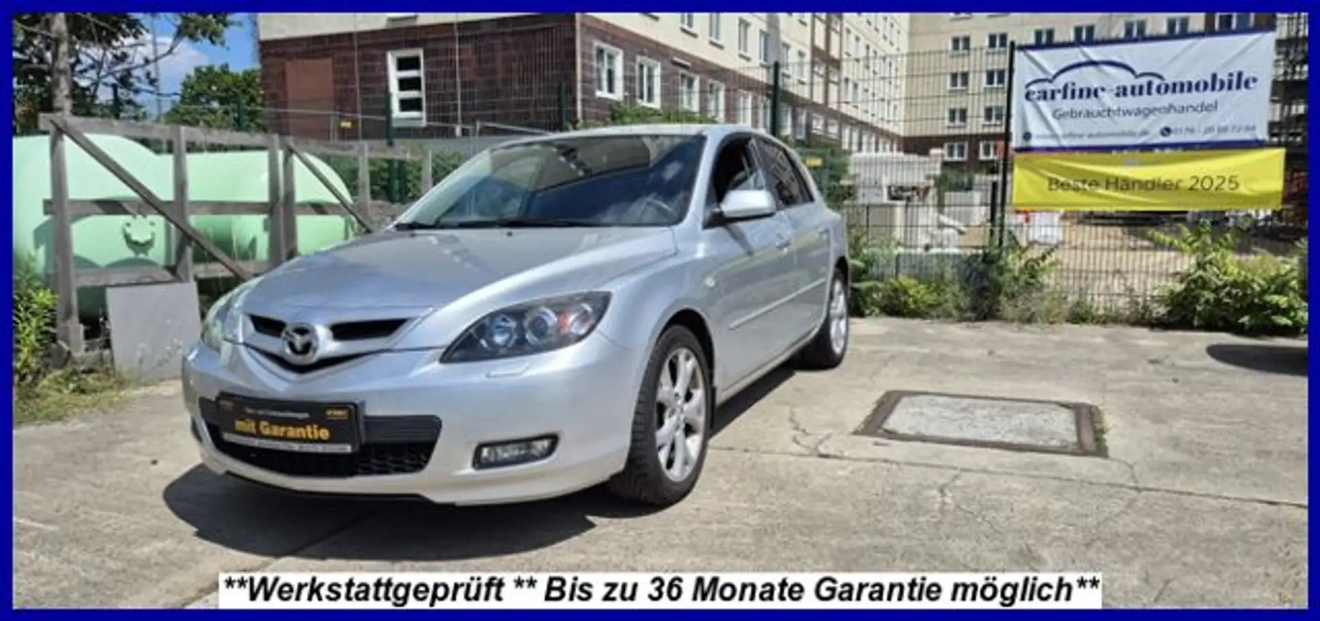 Mazda 3 1.6 Sport Active+ Leder Xenon 17" PDC GARANTIE Argento - 1