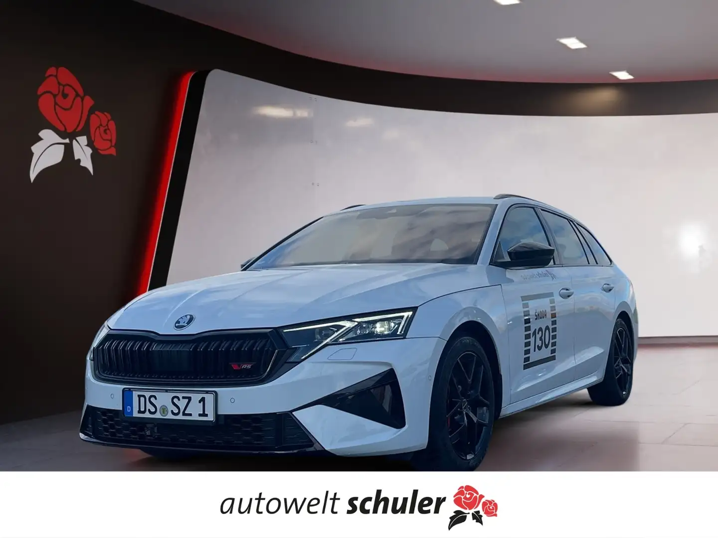 Skoda Octavia Combi RS 2.0 TSI 265PS AHK Canton Navi Weiß - 1
